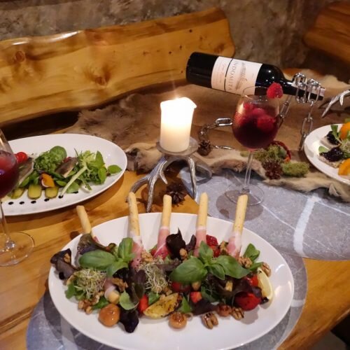 Zakąski i sąłatki karczma Młyniska, Zakopane
