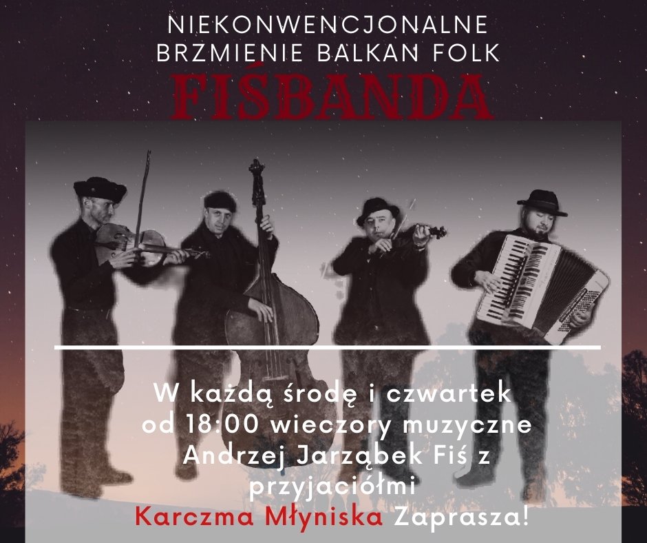 Kapela na żywo zakopane Fiśbanda Balkan folk Fiś